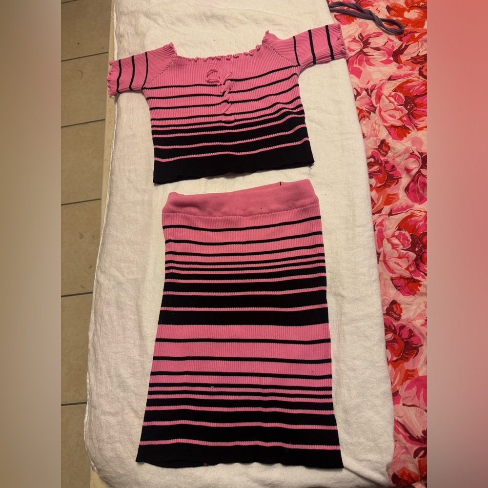 2 piece skirt set
